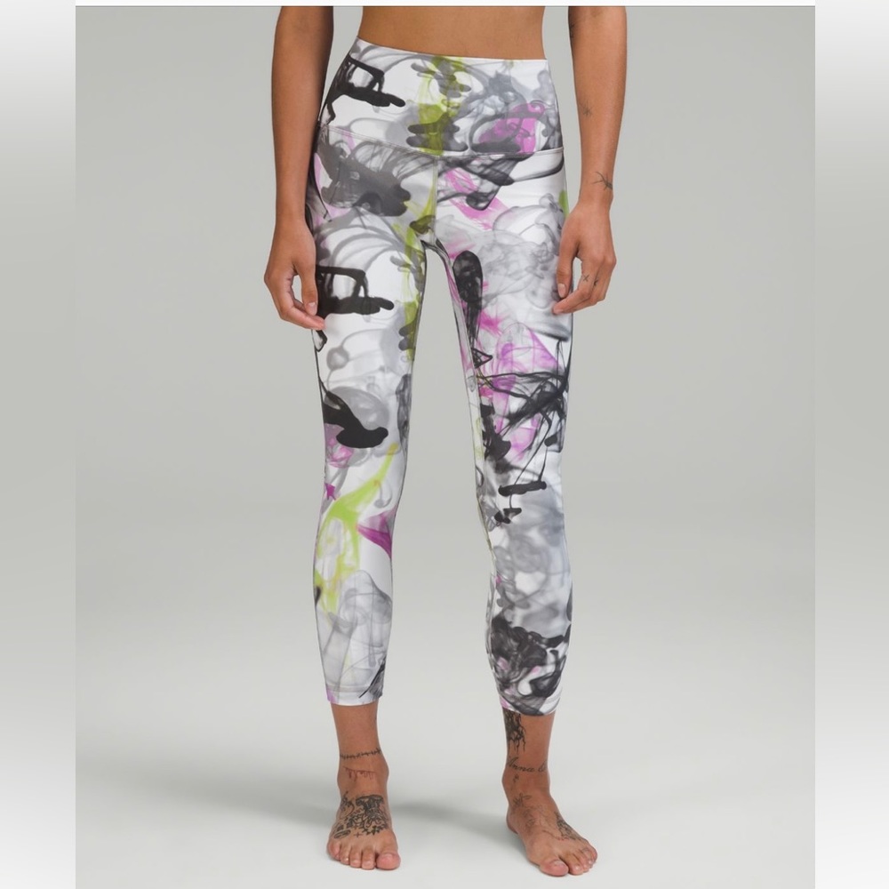 lululemon athletica Multicolor Patterned Leggings